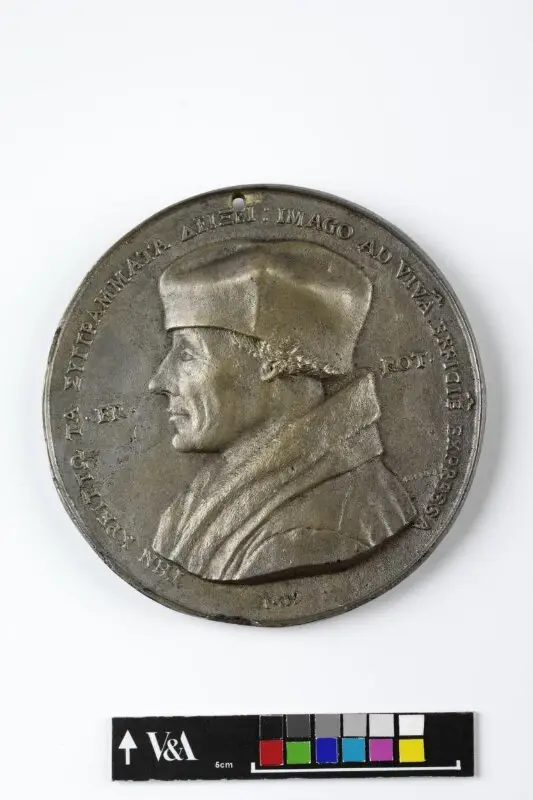 Medal: Desiderius Erasmus — تصویر رکورد موزهٔ ویکتوریا و آلبرت