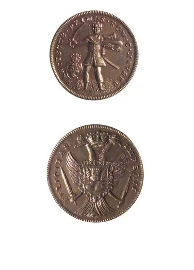 Medalie dedicată încoronării lui Francisc I ca împărat romano-german — تصویر رکورد یوروپیانا