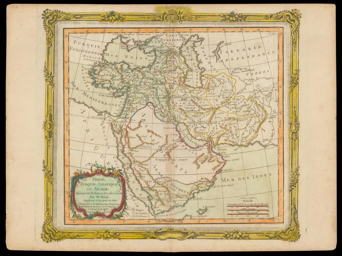 Perse, Turquie Asiatique et Arabie — تصویر رکورد یوروپیانا