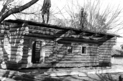 Reconstrucția Casei Straja în Muzeul Satului, 1960 — تصویر رکورد یوروپیانا