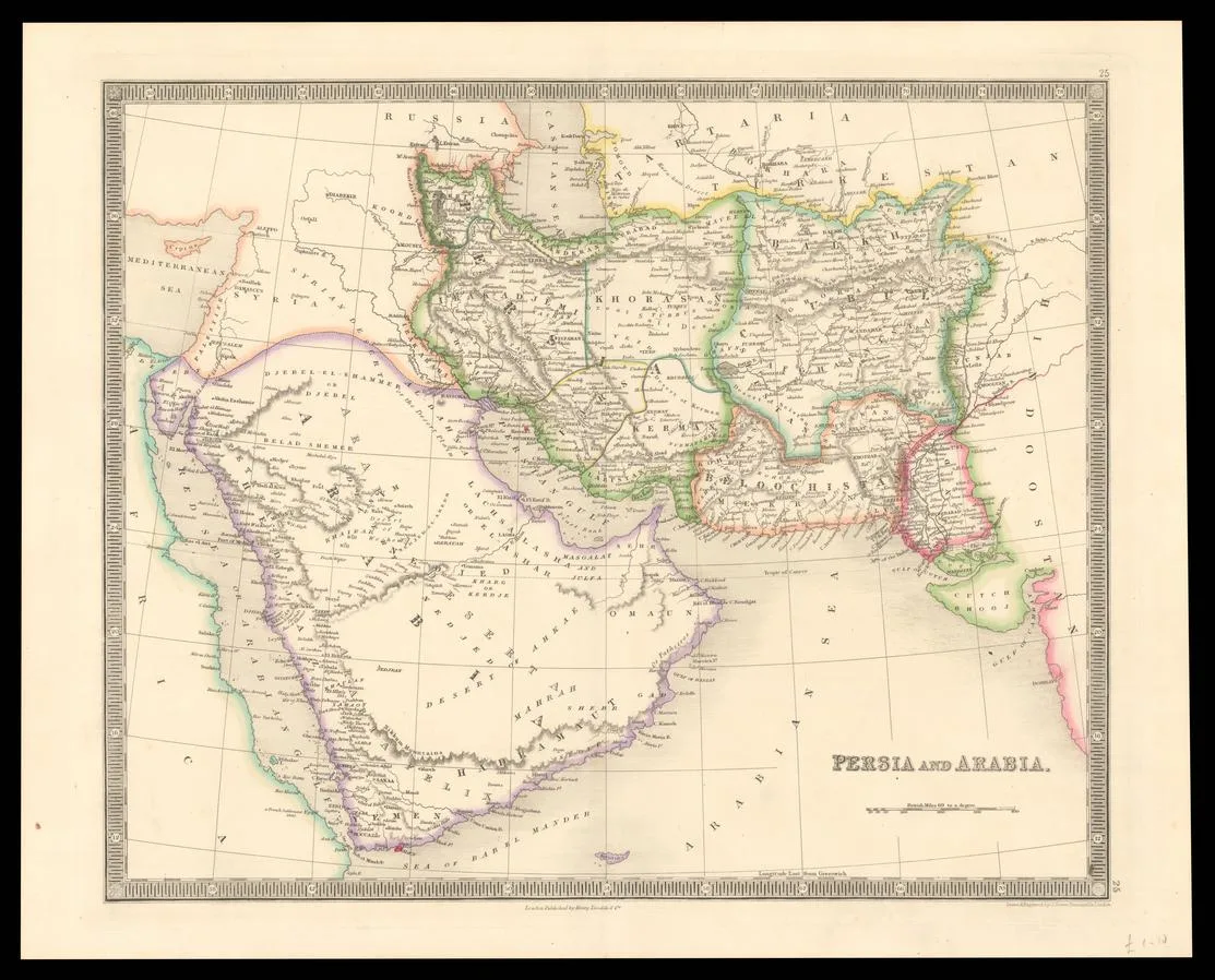 Persia and Arabia / — تصویر رکورد یوروپیانا