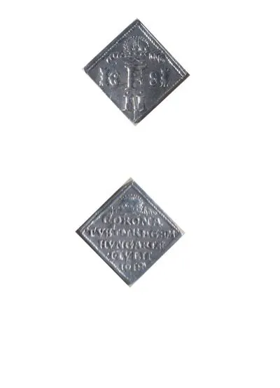 Medalie (jeton) dedicată încoronării lui Ferdinand al II-lea ca rege al Ungariei — تصویر رکورد یوروپیانا
