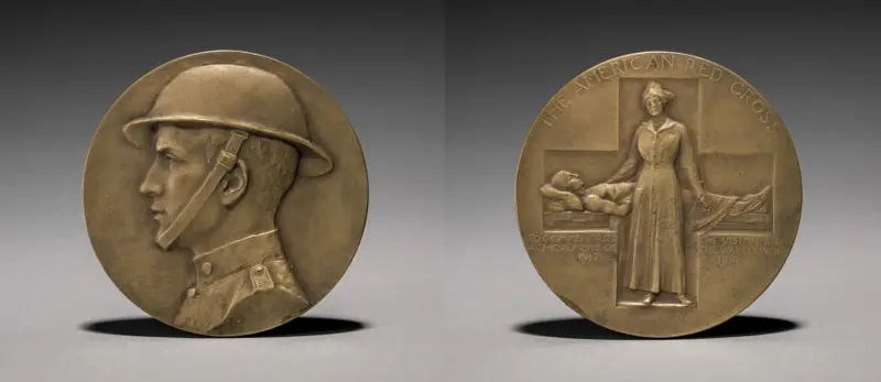 American Red Cross War Council Medal — تصویر رکورد موزهٔ هنر کلیولند (دسترسی آزاد)