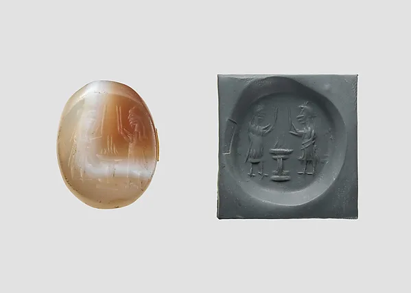 Stamp seal — تصویر رکورد موزهٔ متروپولیتن (دسترسی آزاد)