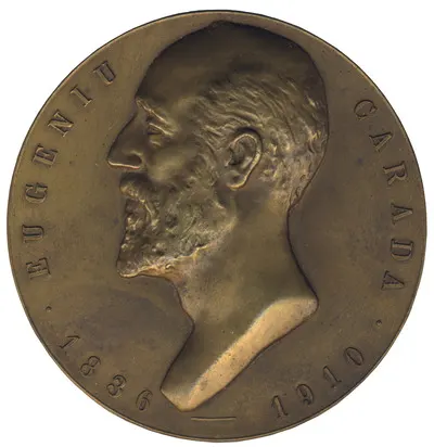 MEDALIA DEDICATĂ LUI EUGENIU CARADA — تصویر رکورد یوروپیانا