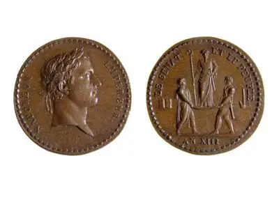 Medalie (jeton) dedicată proclamării Imperiului — تصویر رکورد یوروپیانا