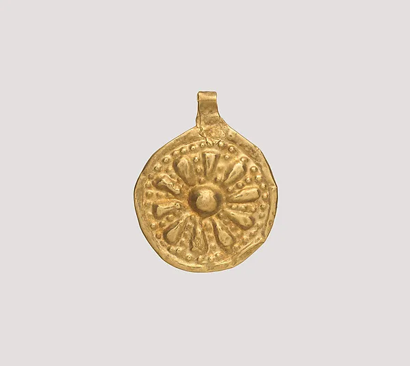 Rosette pendant — تصویر رکورد موزهٔ متروپولیتن (دسترسی آزاد)