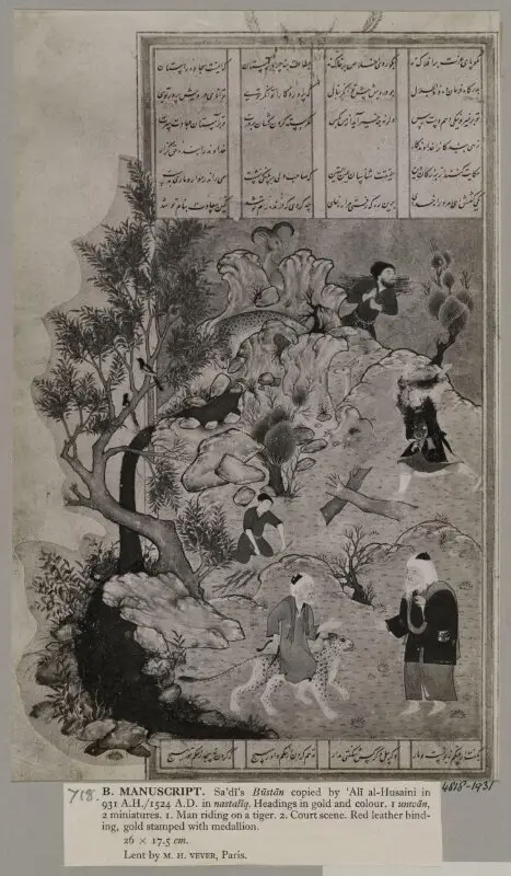 Photograph — تصویر رکورد موزهٔ ویکتوریا و آلبرت — شمارهٔ رکورد 4818-1931