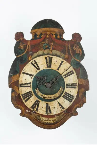 Wanduhr, Mitteleuropa, 18. Jahrhundert — تصویر رکورد یوروپیانا