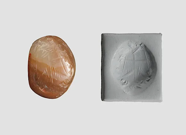 Stamp seal — تصویر رکورد موزهٔ متروپولیتن (دسترسی آزاد)