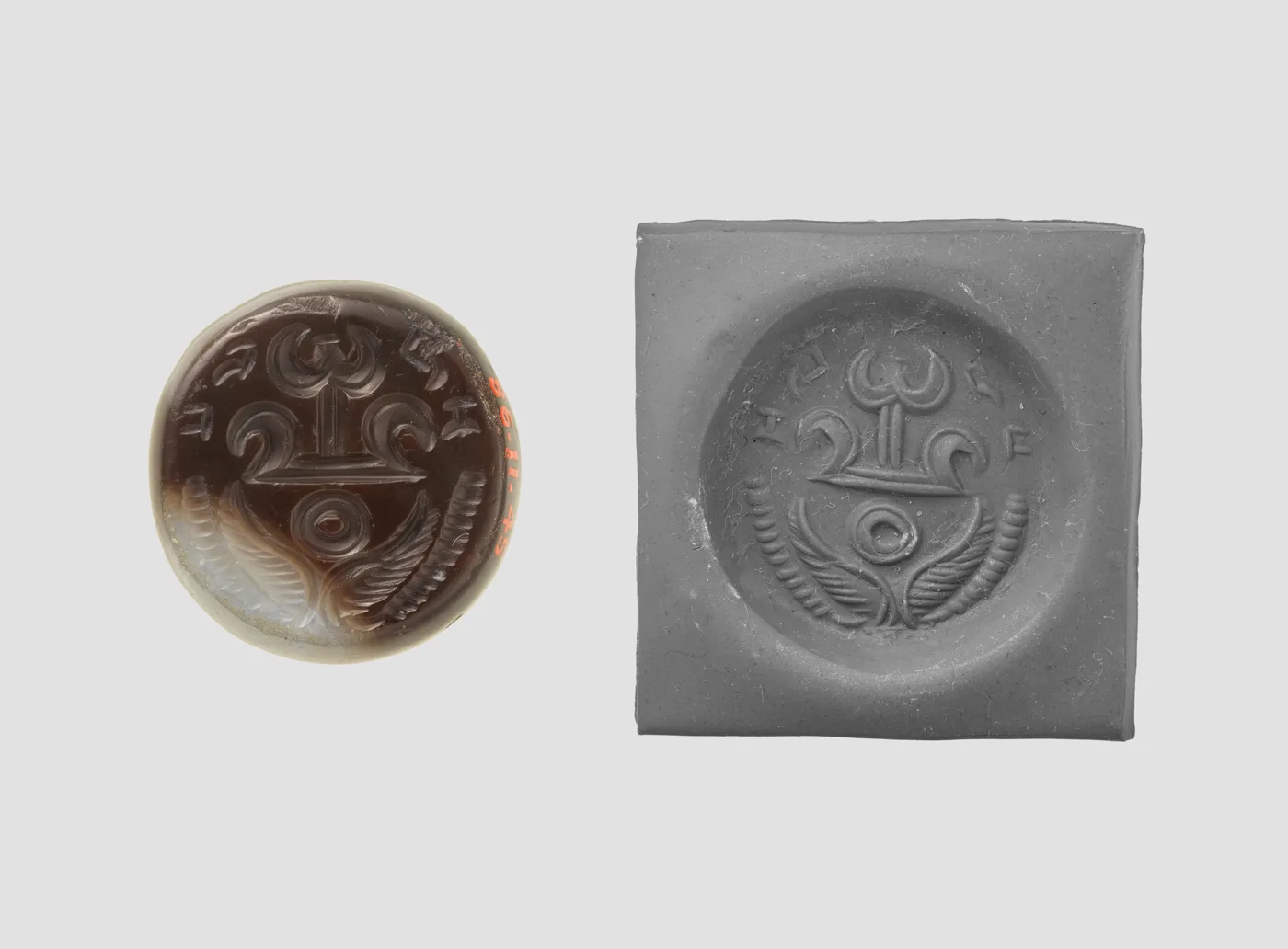 Stamp seal — تصویر رکورد موزهٔ متروپولیتن (دسترسی آزاد)