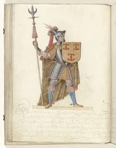Hubrecht III van Bosinchem, heer van Culemborg — تصویر رکورد یوروپیانا
