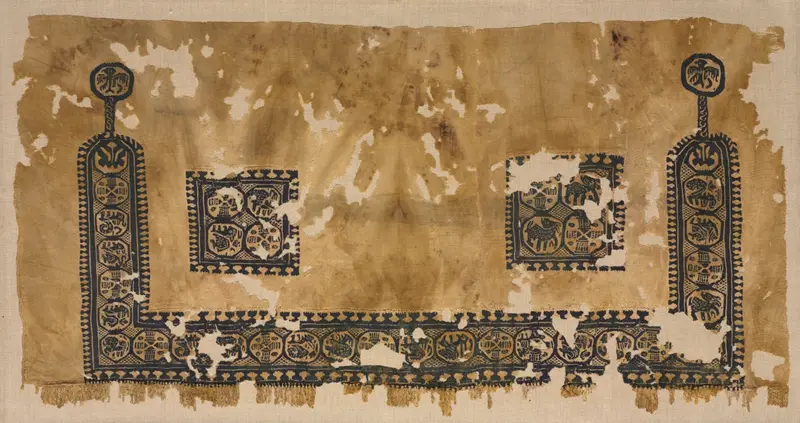 Lower Section of a Tunic — تصویر رکورد موزهٔ هنر کلیولند (دسترسی آزاد)