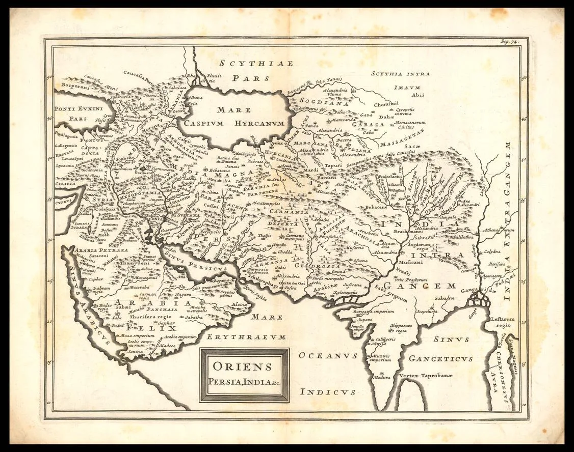 Oriens Persia, India & c. — تصویر رکورد یوروپیانا