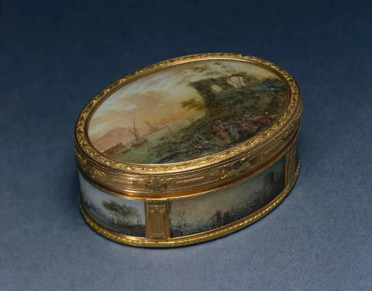 Snuff Box (Tabatière) — تصویر رکورد موزهٔ هنر کلیولند (دسترسی آزاد)