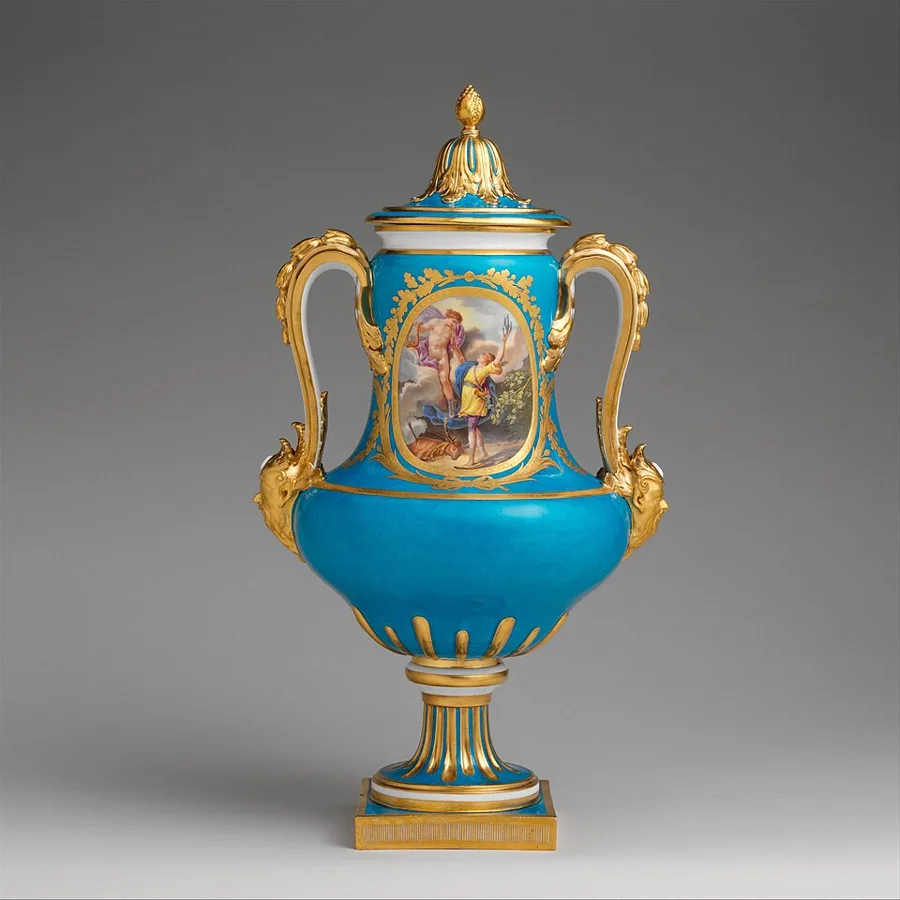 Vase with cover (vase B de 1780) (one of a pair) — تصویر رکورد ویکیداده