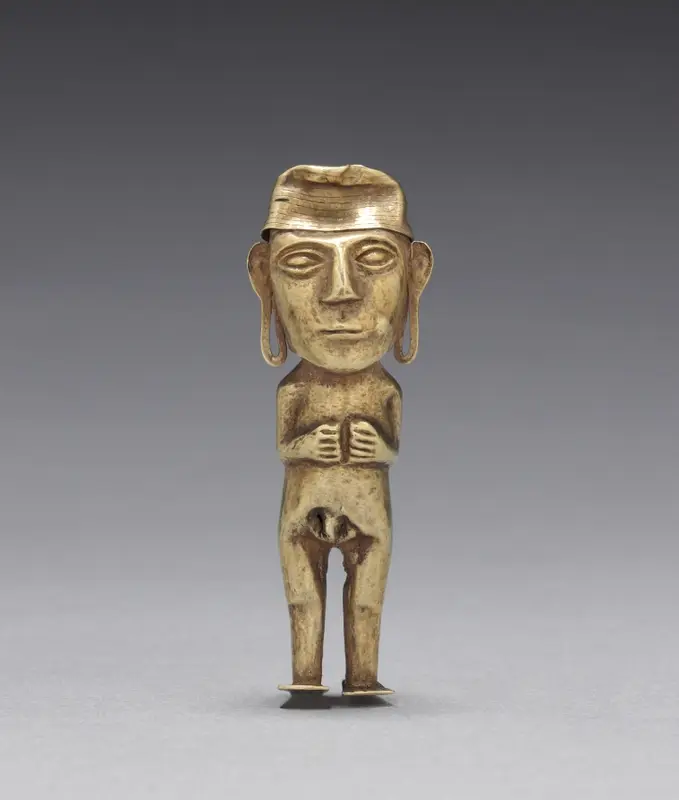 Male Figurine — تصویر رکورد موزهٔ هنر کلیولند (دسترسی آزاد)