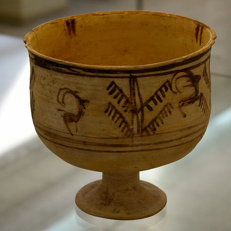 Animated vase - Shar-e Soukhteh - 3rd millennium BC - National museum of Iran - Inventry number unknown — تصویر رکورد ویکیداده
