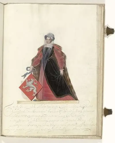 Margaretha van Voorne, vrouwe van Culemborg — تصویر رکورد یوروپیانا