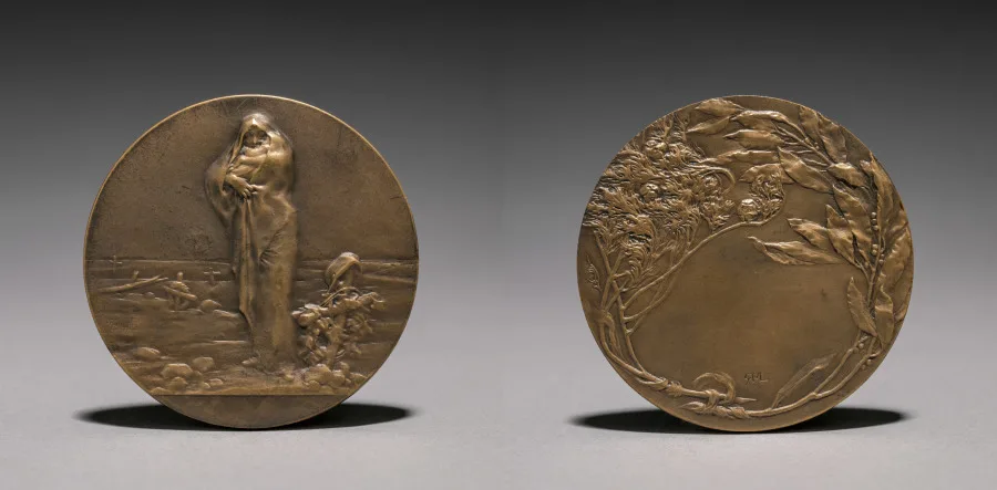Medal — تصویر رکورد موزهٔ هنر کلیولند (دسترسی آزاد) — شمارهٔ رکورد 1919.96