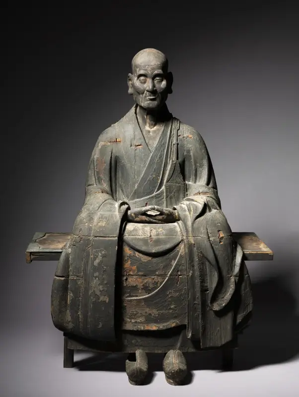 Portrait of Hottō Enmyō Kokushi — تصویر رکورد موزهٔ هنر کلیولند (دسترسی آزاد)