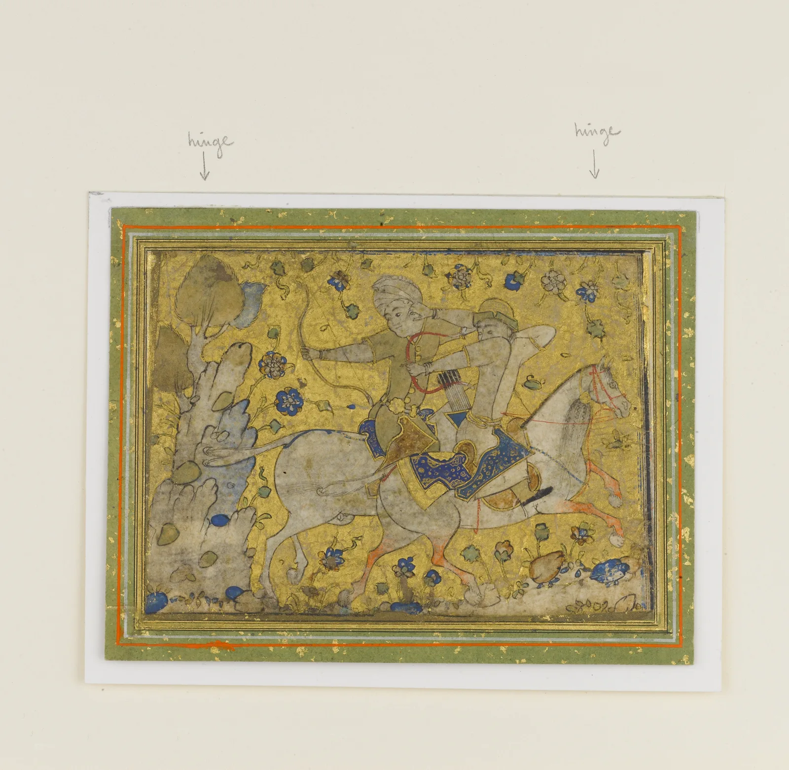 Two Mounted Warriors — تصویر رکورد موزهٔ متروپولیتن (دسترسی آزاد)