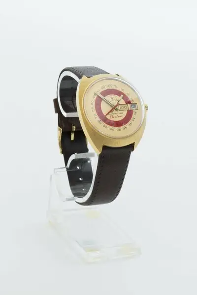 Armbanduhr Helbros Lunar Time, PUW, Pforzheim, 1970 — تصویر رکورد یوروپیانا