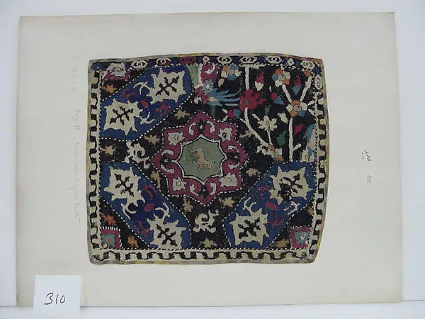 Textile Fragment — تصویر رکورد موزهٔ متروپولیتن (دسترسی آزاد)