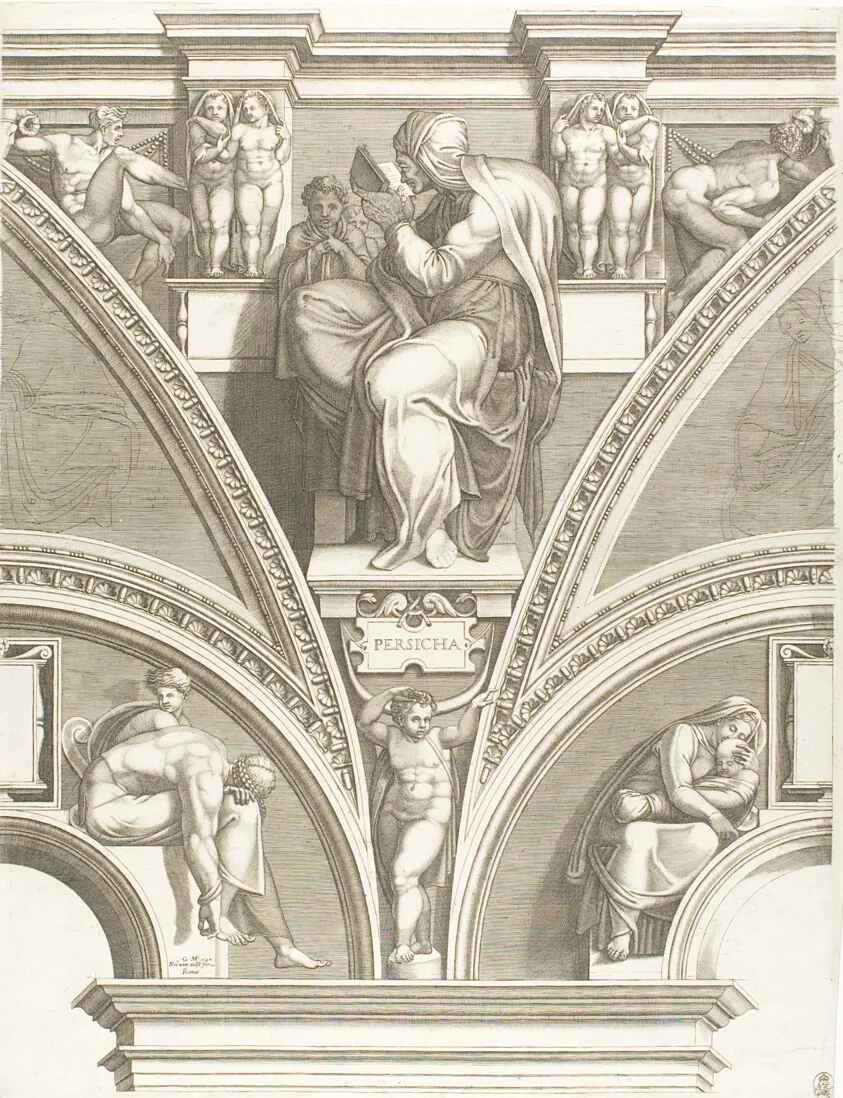 The Persian Sibyl — تصویر رکورد مؤسسهٔ هنر شیکاگو (دسترسی آزاد)
