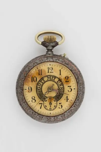 Taschenuhr, Gebrüder Thiel, Ruhla, um 1914 — تصویر رکورد یوروپیانا