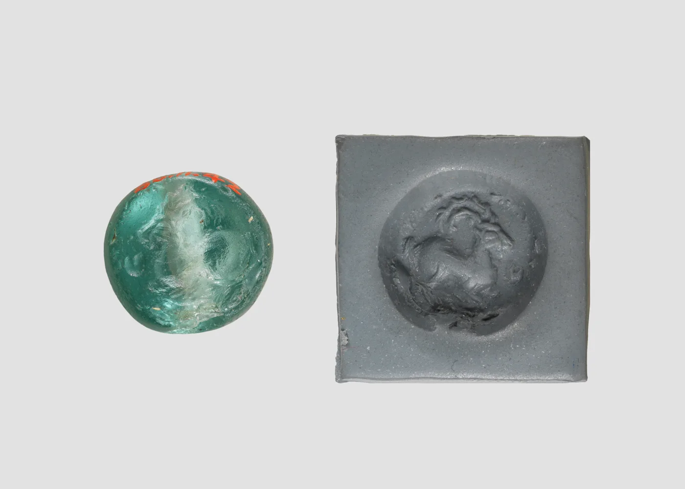 Stamp seal — تصویر رکورد موزهٔ متروپولیتن (دسترسی آزاد)