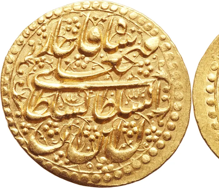روی و پشت «۱ تومان — فتحعلی‌شاه قاجار، ۱۸۱۷–۱۸۲۵ م» — عکس رکورد کاتالوگ نومیستا