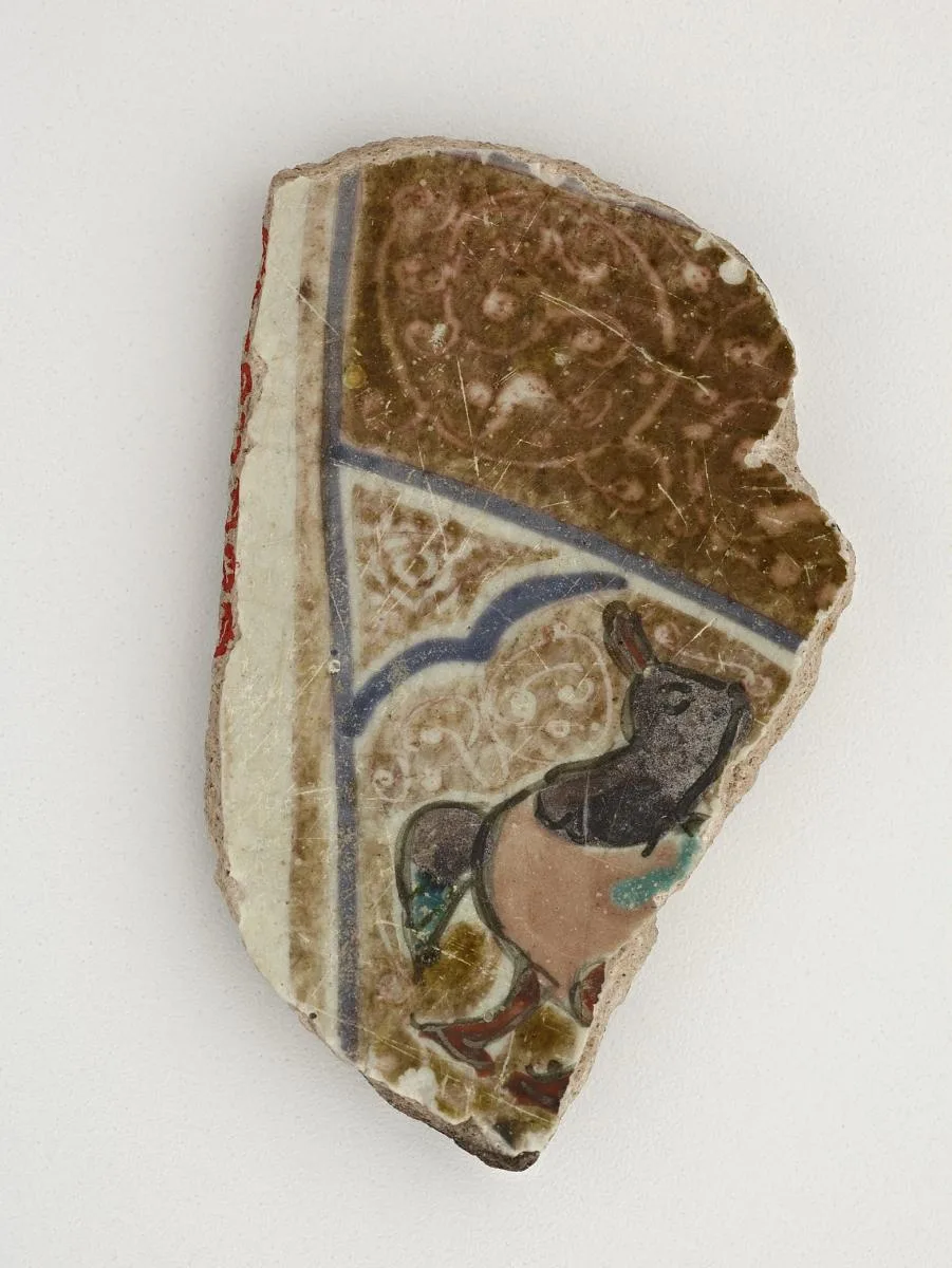 Fragment decorated with a duck — تصویر رکورد موزهٔ ملی هنر آسیایی اسمیتسونیان (دسترسی آزاد)