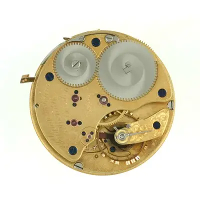 Taschenuhrwerk, A. Lange und Söhne, Nr. 25359, Glashütte, um 1885 — تصویر رکورد یوروپیانا