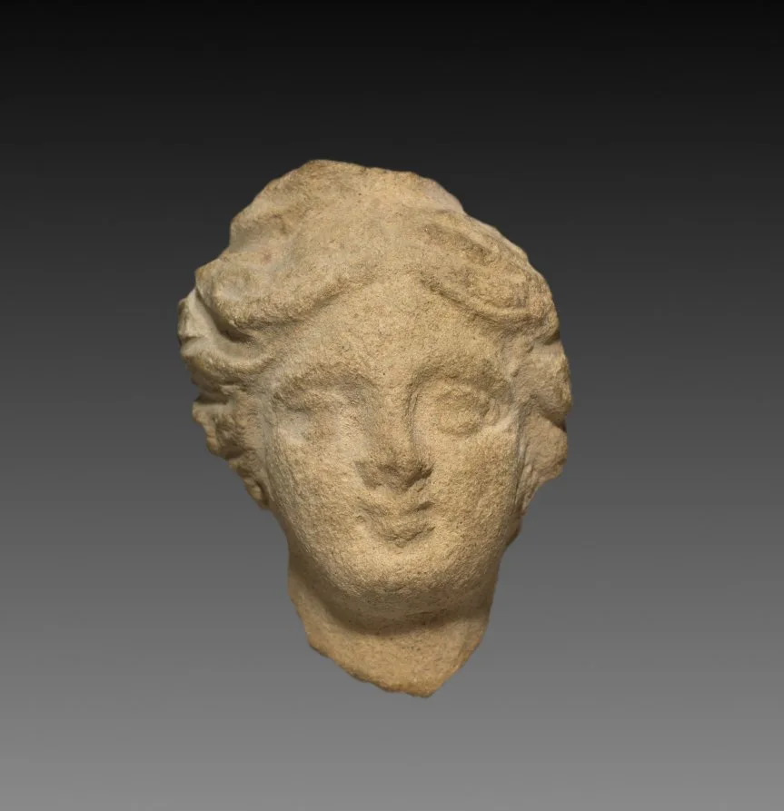 Head of a Girl — تصویر رکورد موزهٔ هنر کلیولند (دسترسی آزاد)