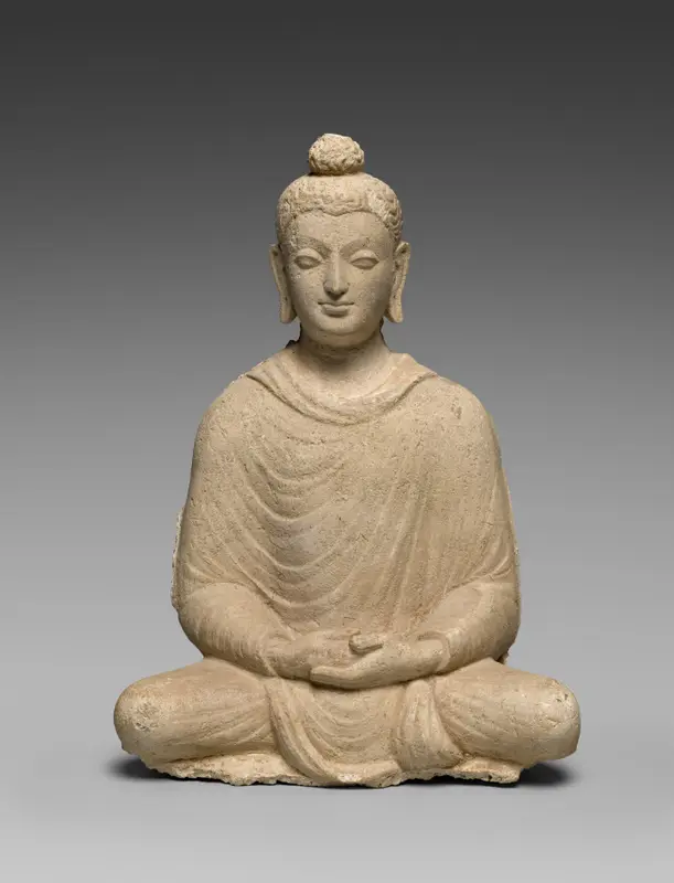 Seated Buddha — تصویر رکورد موزهٔ هنر کلیولند (دسترسی آزاد)