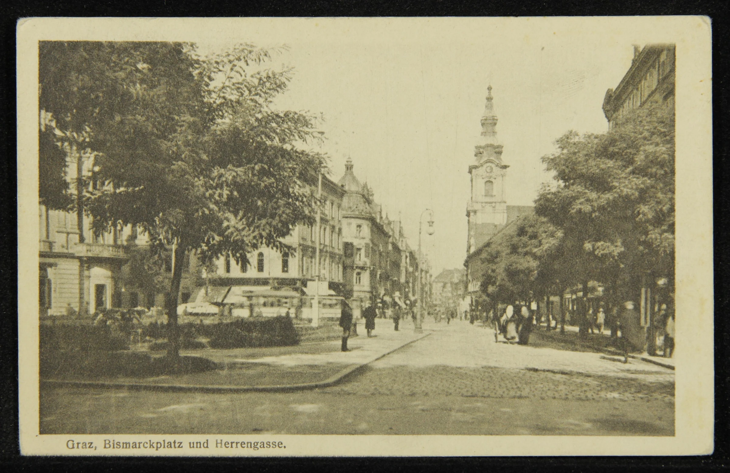 Graz, Bismarckplatz und Herrengasse — تصویر رکورد یوروپیانا
