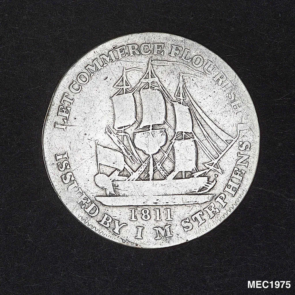 Portsmouth shilling token — تصویر رکورد یوروپیانا
