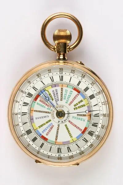 Taschenuhr, Béguelin, Tramelan (Schweiz), um 1885 — تصویر رکورد یوروپیانا