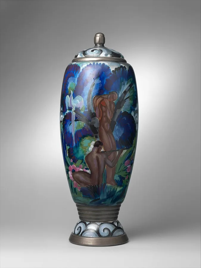 Vase with lid — تصویر رکورد ویکیداده