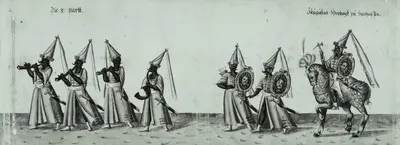 Ringrennen Christian II. ("Eigentliche abkondrafagttur des Rinckrennen ...") zu Fastnacht 1607 — تصویر رکورد یوروپیانا — شمارهٔ رکورد DA2P7BBB7OV4WDJQH7SVWAOT