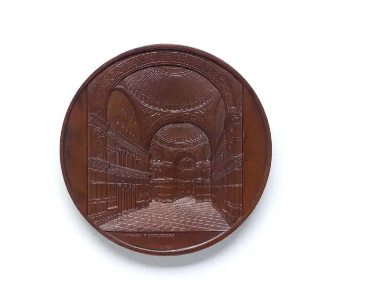 Medal: Mosque of St. Sophia, Constantinople — تصویر رکورد موزهٔ ویکتوریا و آلبرت