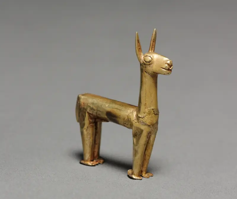 Llama Figurine — تصویر رکورد موزهٔ هنر کلیولند (دسترسی آزاد)
