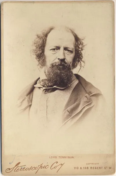 Porträt des Alfred Tennyson — تصویر رکورد یوروپیانا