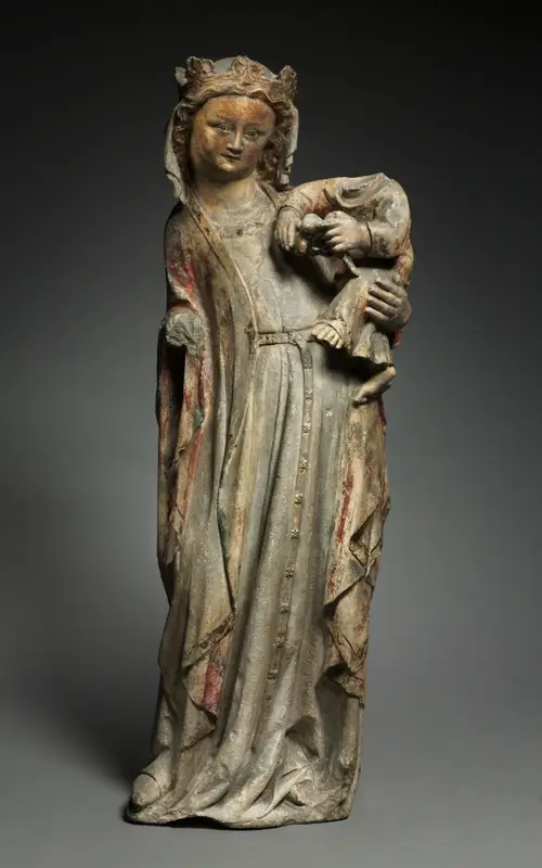 Virgin and Child — تصویر رکورد موزهٔ هنر کلیولند (دسترسی آزاد)
