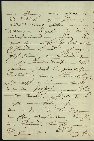 Brief von Clara Schumann an ... Schmitt — تصویر رکورد یوروپیانا