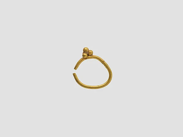 Earring — تصویر رکورد موزهٔ متروپولیتن (دسترسی آزاد)
