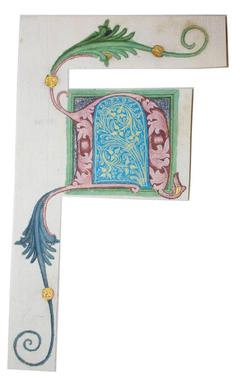 Initial of a chronicle (vom BeInitivergebener Titel) — تصویر رکورد یوروپیانا