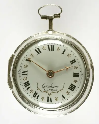 Taschenuhr, Graham, London, um 1800 — تصویر رکورد یوروپیانا