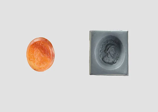 Stamp seal — تصویر رکورد موزهٔ متروپولیتن (دسترسی آزاد)